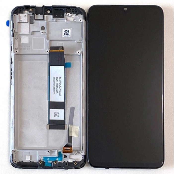 Mi 9T Uyumlu -  9T Pro Ekran Dokunmatik OLED ÇITALI (Siya