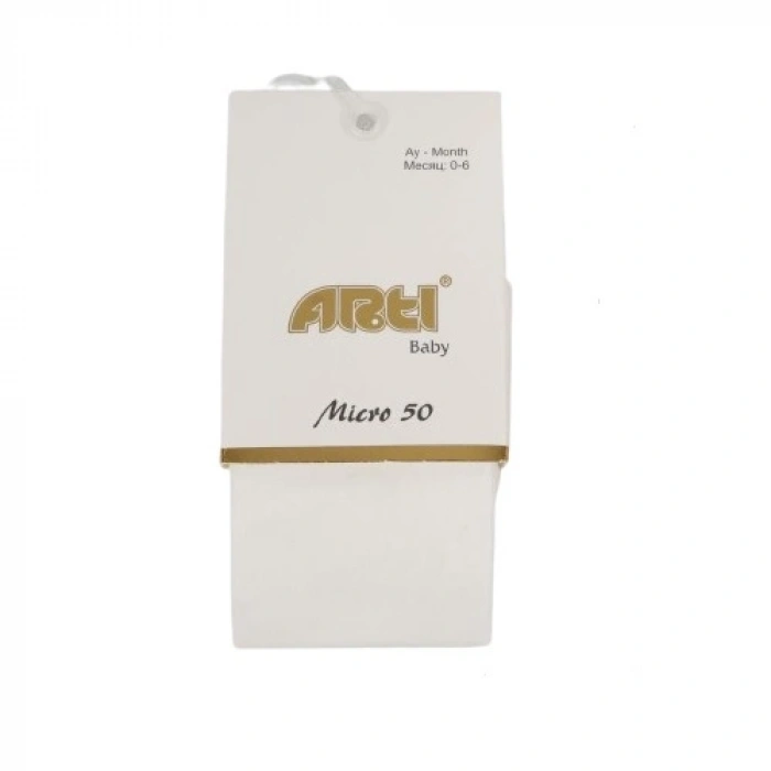 Micro Külotlu Muz Çorap 300178 Beyaz