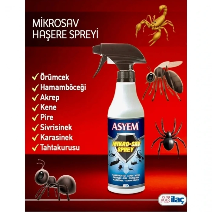 Mikro-Sav Sprey Böcek İlacı