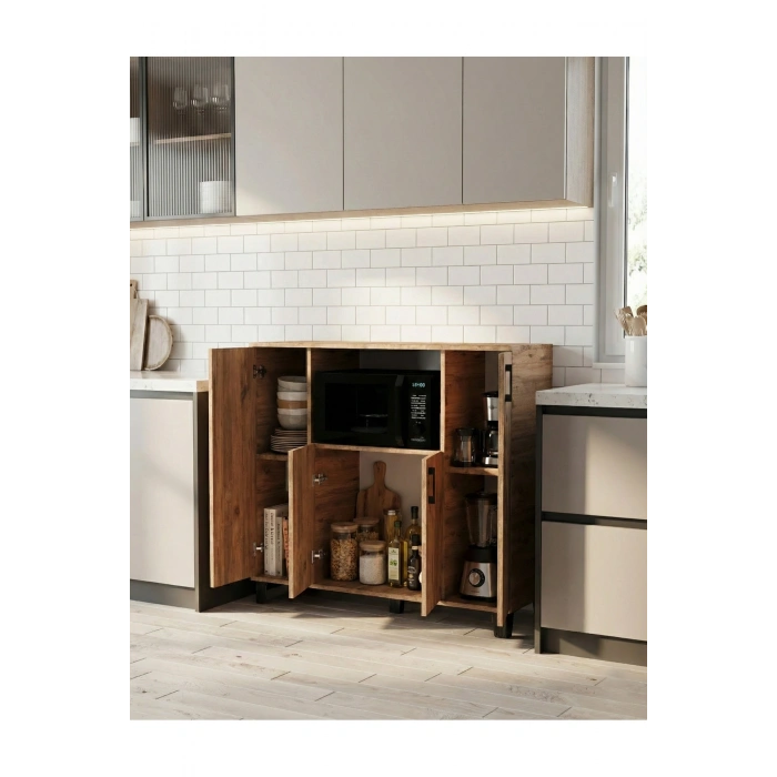 Mikrodalga Dolabı Atlantik Çam 120 cm