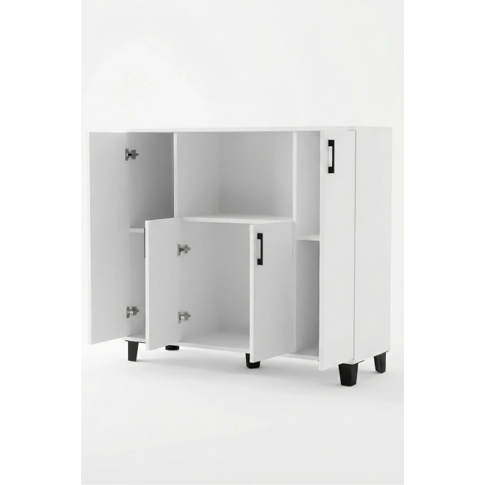 Mikrodalga Dolabı Beyaz 120 cm