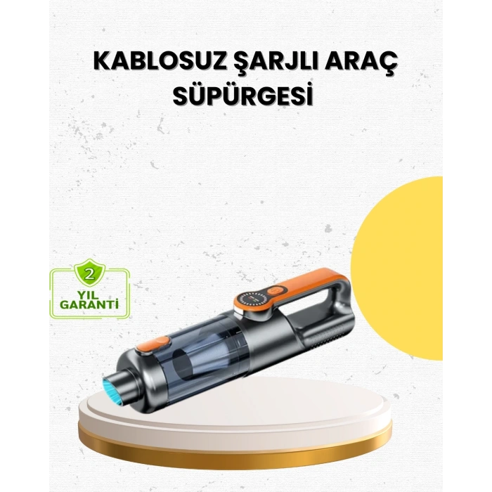 Mini El Süpürgesi Çok Başlıklı Kablosuz Vakum Güçlü Emiş Numaratör Hediyeli