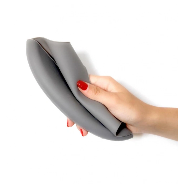Mini Silikon Önlük 718 Gri