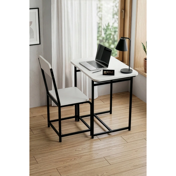 Minör Çalışma Masası Suntalam Beyaz 72x52