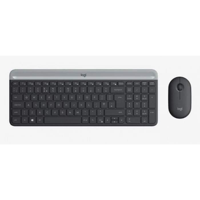MK470 Q TR İNCE KABLOSUZ KLAVYE MOUSE SET SİYAH 920-009435