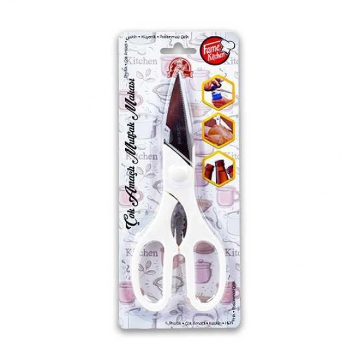 Mks001-024 Mutfak Makasi 1 Adet