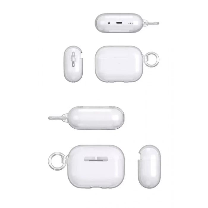 Movenchy Apple Airpods Pro 2 (2.nesil) Shell Kılıf - Gold