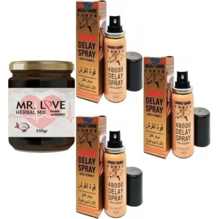 Mr. Love Mrlove Ginsengli 250 gr ve Spray 3 Adet