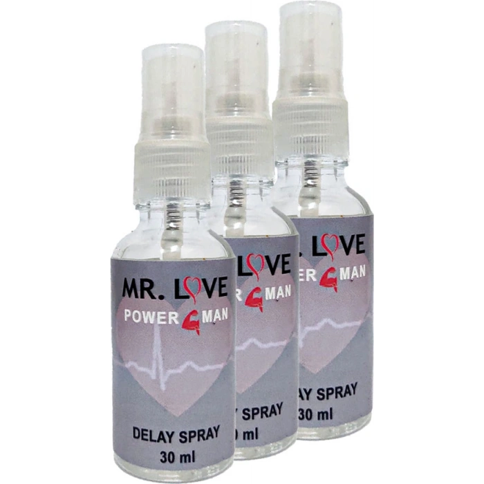 Msterlove Time Stop Sprey 3 Adet 30 ml / Erkekler Için Özel