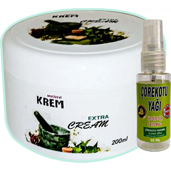 Mucizevi Krem 125 ml + Çörek Otu Yağı Yağı 30 ml