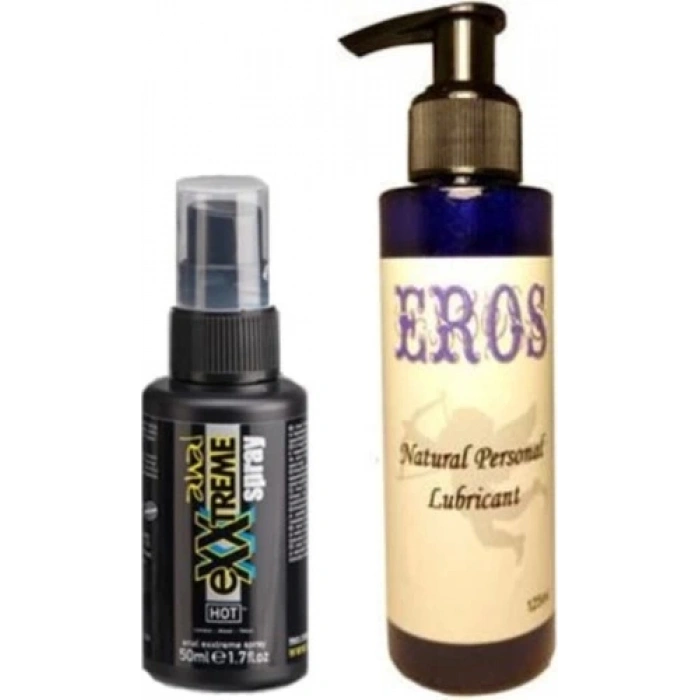 Mucizevi  Özel Sprey 50 Ml+ Eros 125ML Lubricant Gel