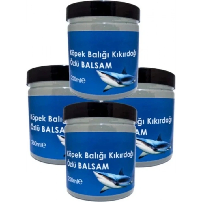 Muzicevi Köpekbalığı Kremi 250 ml x 4 Adet