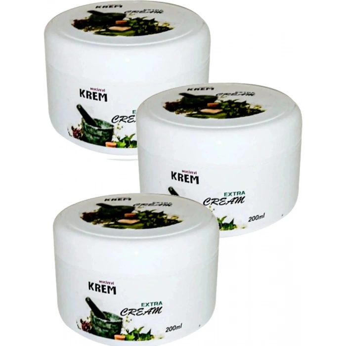 Muzicevi Krem Bakım Kremi 200 ml x 3 Adet