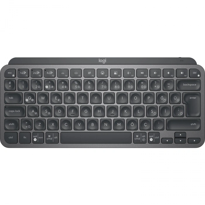 MX KEYS MINI MINIMALIST KABLOSUZ BLUETOOTH AYDINLATMALI Q TR KLAVYE SİYAH 920-010504
