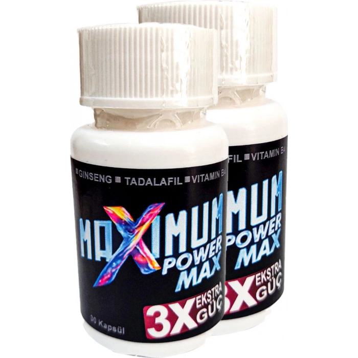 Naturelle Maximum Power Max 2 Adet 3x **erkeklere Özel Katılık 30 Lu**