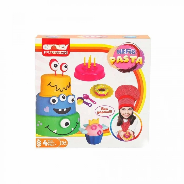 Nefis Pasta Oyun Hamur Seti 200 g 17 Parça