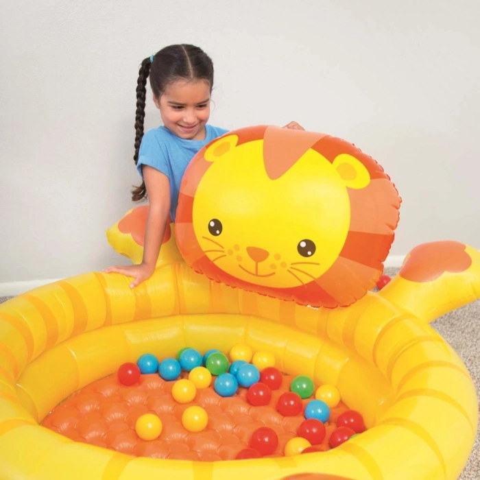 NessiWorld Şişme Tabanlı Arslan Figürlü Havuz 52261