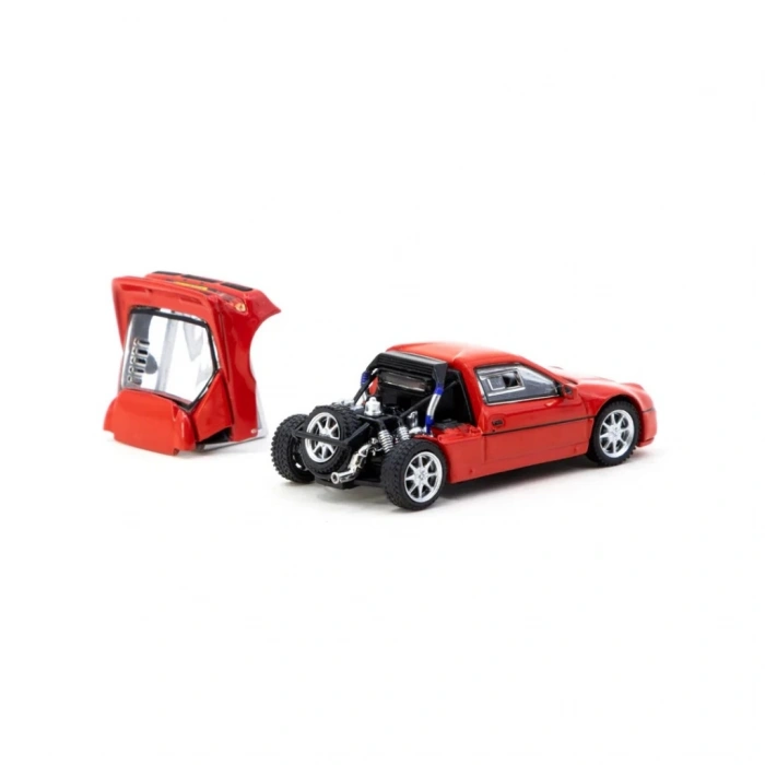 NessiWorld Works 1/64 Ford RS200 Red