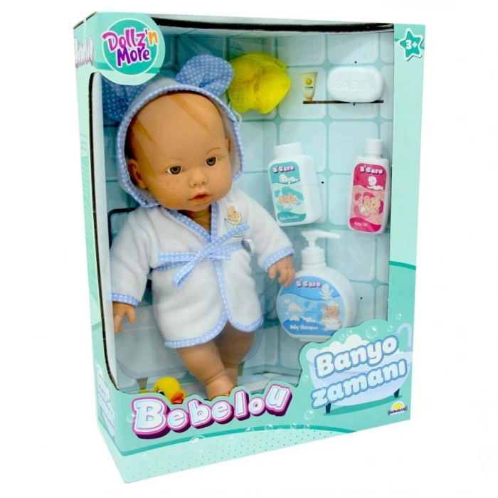 NessiWorldman Bebelou Banyo Zamanı Bebek