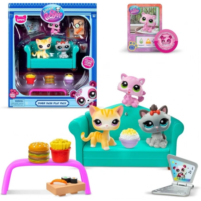 NessiWorldşler Dinner Dash Figür Oyun Seti