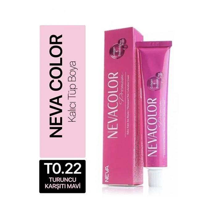 Neva Color T0.22 Mavi Saç Boyası 50 ml