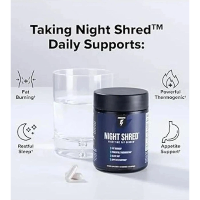 Night Shread Time Fat Burner Dstklyci Ürün 60lı x 2 Adet