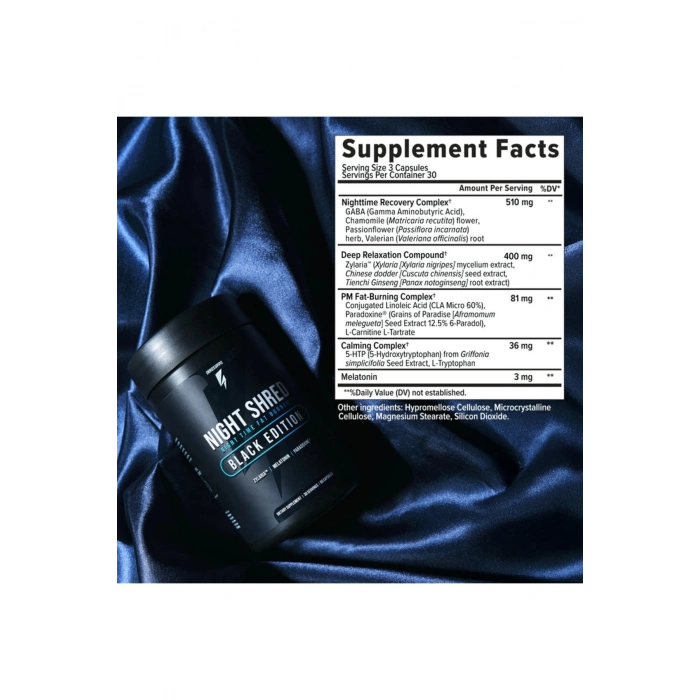 Night Shread Time Fat Burner Fitlik Ürünü 60 Lı