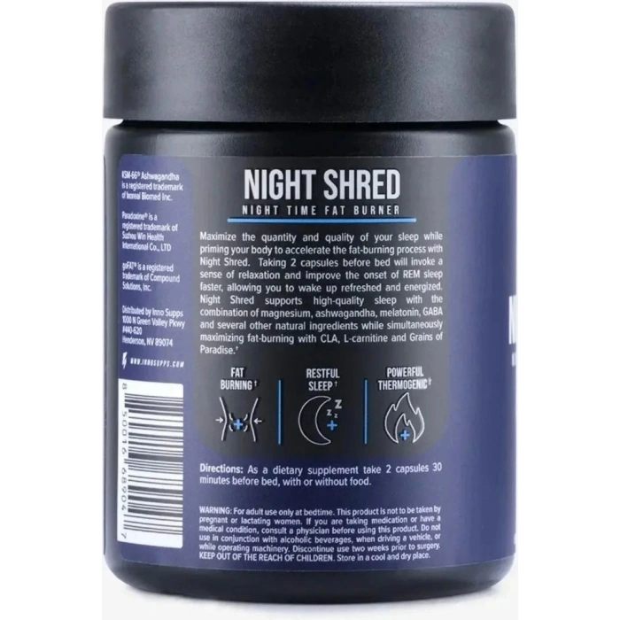 Night Shread Time Fat Burner F.t Ürünü 60 Lı x 3 Adet + 1 Jel Hediye