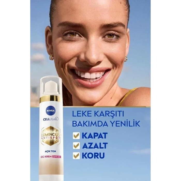 NIVEA Luminous630 CC Krem Açık Ton 40 ml