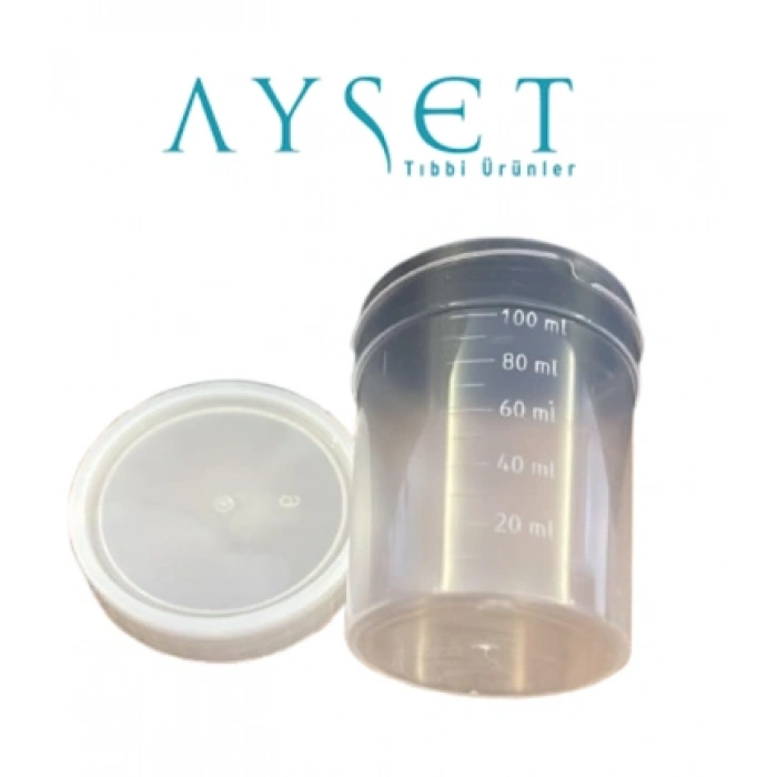 Non-Steril İdrar Numune Kabı -100 ml