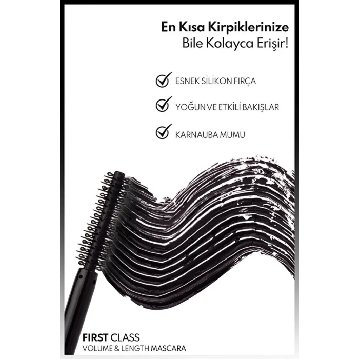 Note First Class Siyah Maskara