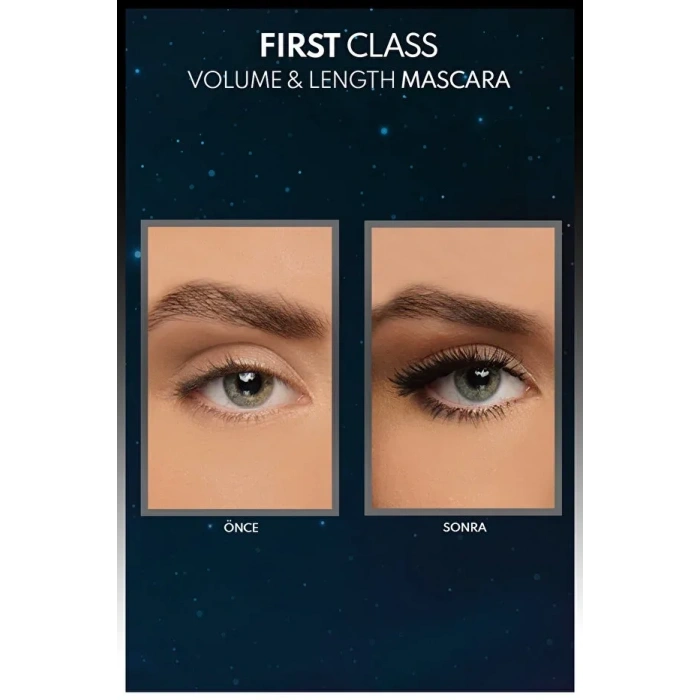 Note First Class Siyah Maskara