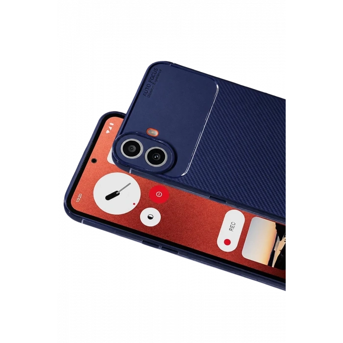 Nothing Phone Nothing CMF Phone 1 Auto Focus Karbon Kapak - Lacivert