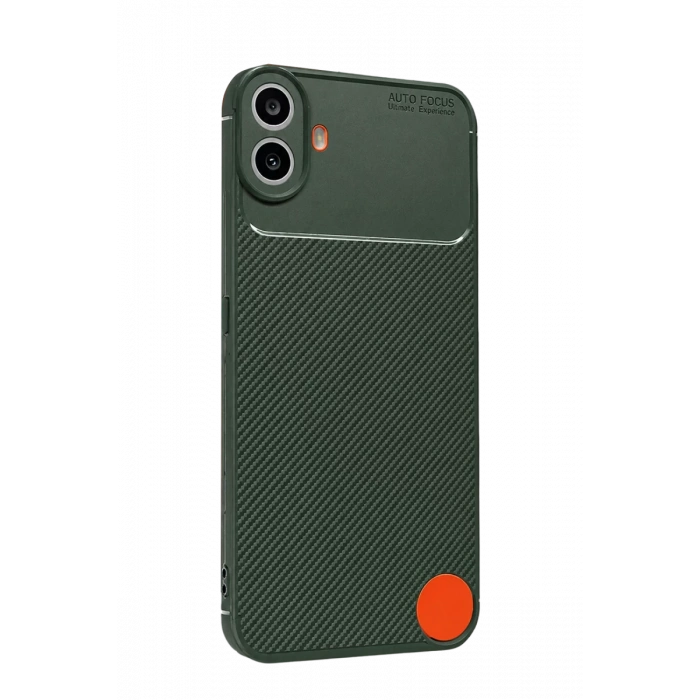Nothing Phone Nothing CMF Phone 1 Auto Focus Karbon Kapak - Yeşil