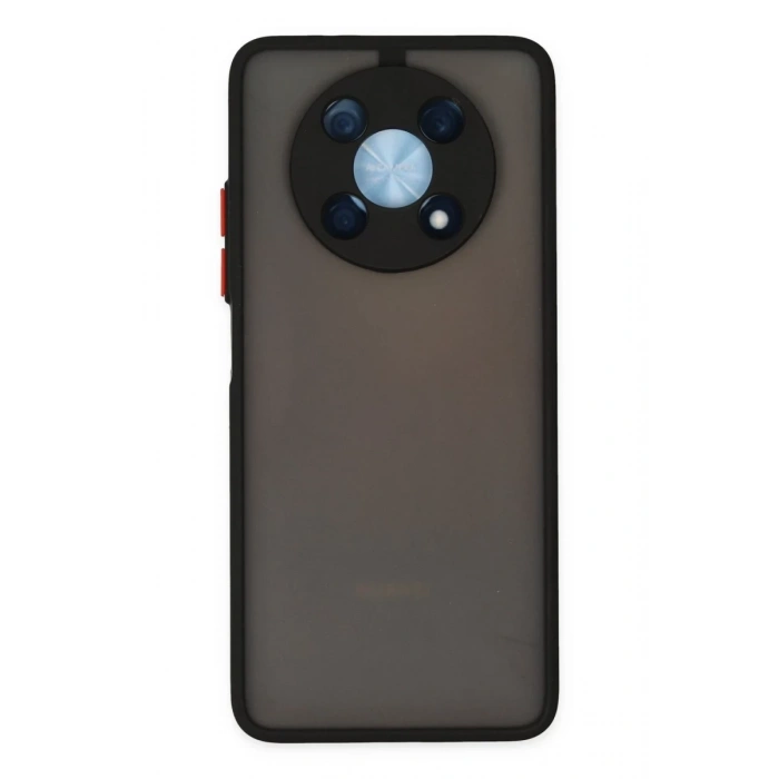 Huawei Nova Y90 Kılıf Montreal Silikon Kapak - Siyah