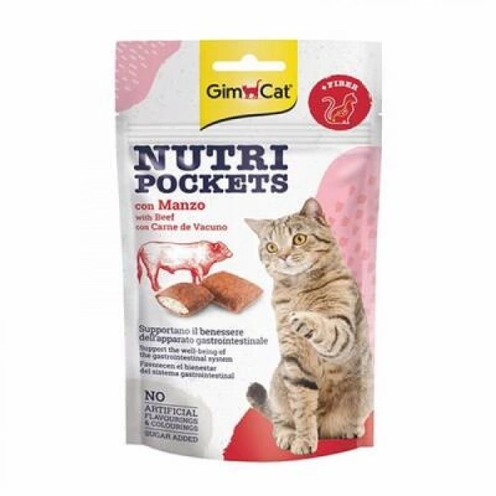 Nutripockets Biftekli Malt Kedi Ödülü 60 Gr