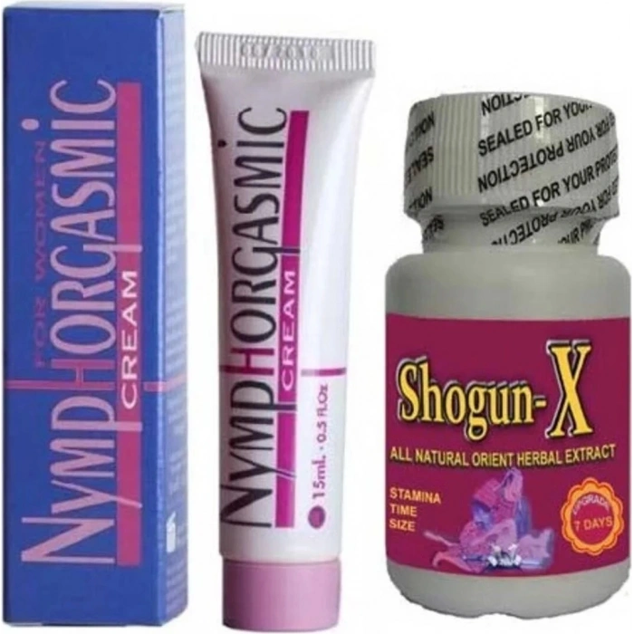 Nymphorgasmic 15 Ml. Cream Kremi + S30 Erkek 30LU Kapsül