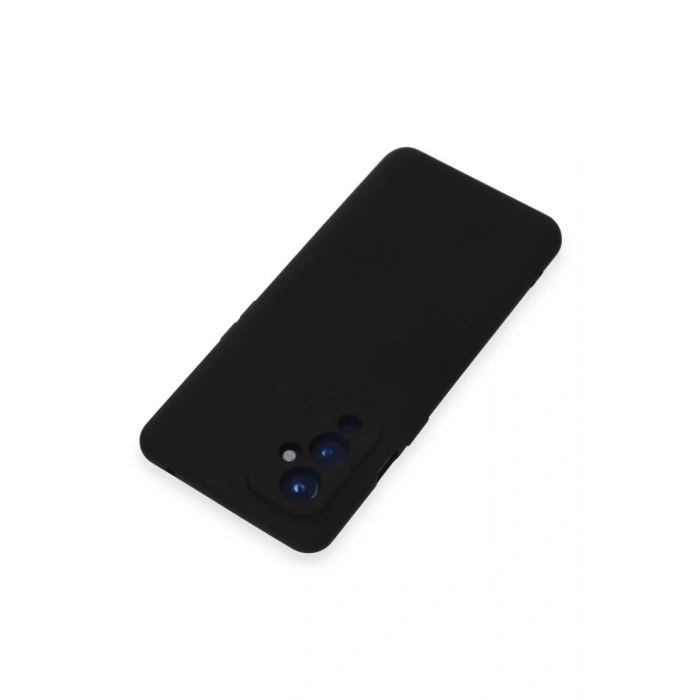 One Plus 9 Kılıf Nano içi Kadife Silikon - Siyah