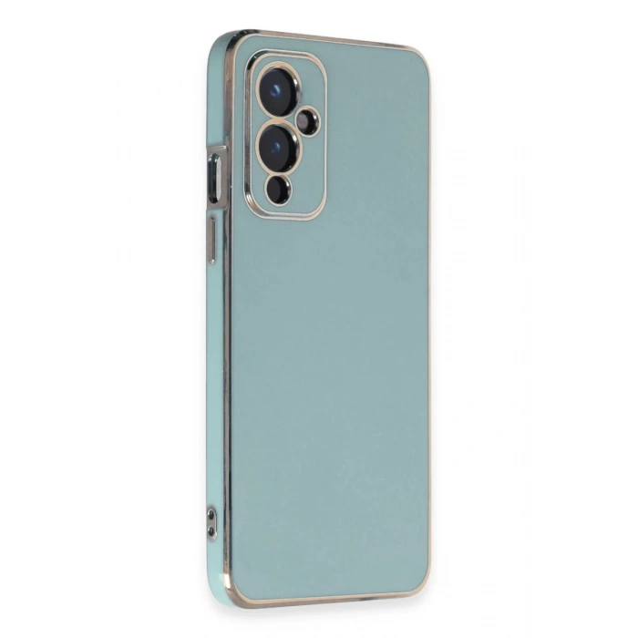 One Plus 9 Kılıf Volet Silikon - Açık Yeşil