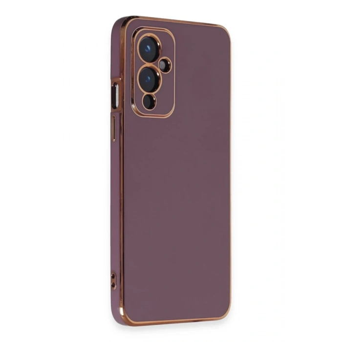One Plus 9 Kılıf Volet Silikon - Mor