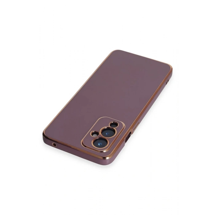 One Plus 9 Kılıf Volet Silikon - Mor