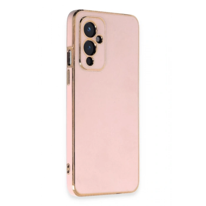 One Plus 9 Kılıf Volet Silikon - Pembe