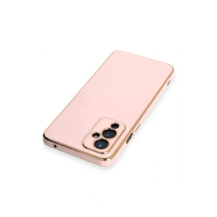 One Plus 9 Kılıf Volet Silikon - Pembe