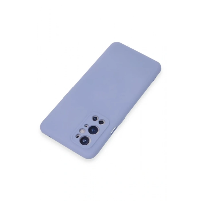 One Plus 9 Pro Kılıf Nano içi Kadife Silikon - Mavi