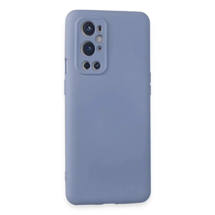One Plus 9 Pro Kılıf Nano içi Kadife Silikon - Mor