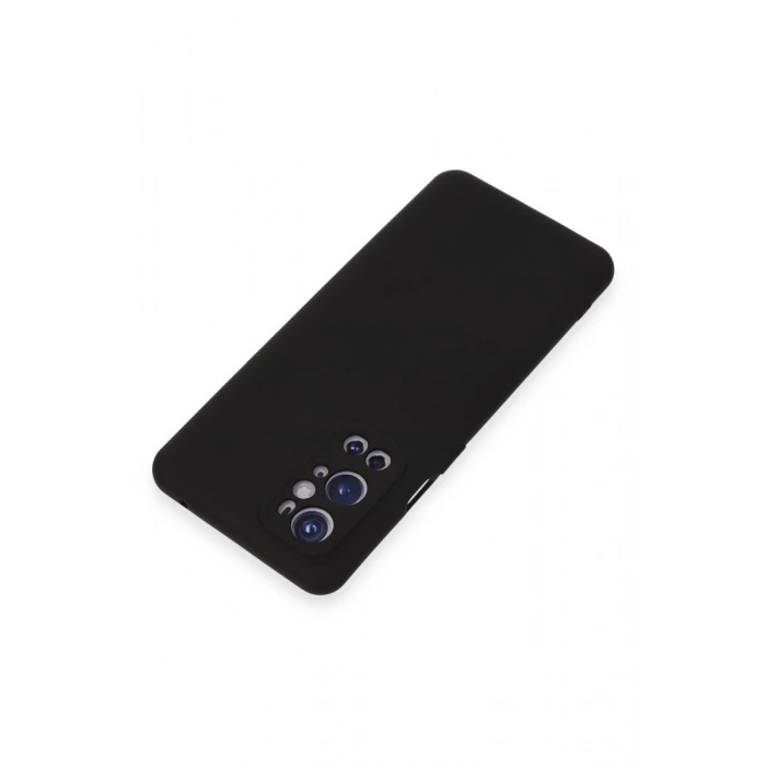 One Plus 9 Pro Kılıf Nano içi Kadife Silikon - Siyah