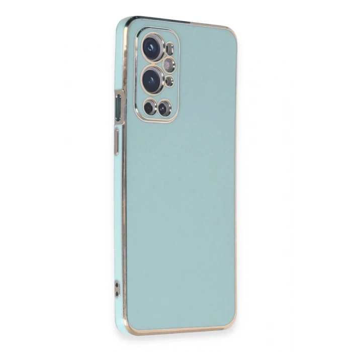 One Plus 9 Pro Kılıf Volet Silikon - Açık Yeşil