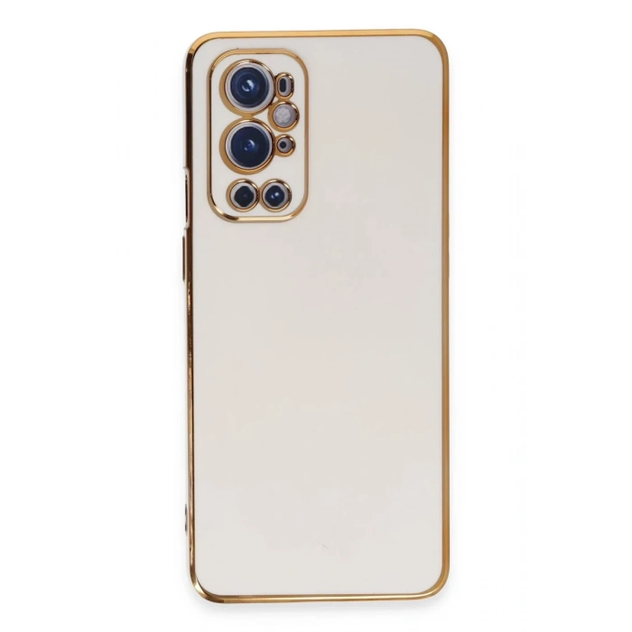 One Plus 9 Pro Kılıf Volet Silikon - Beyaz