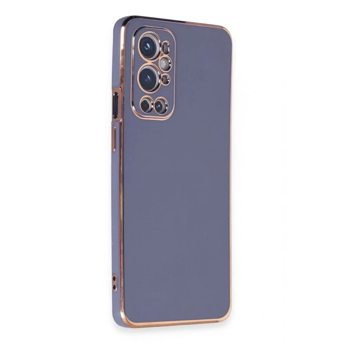 One Plus 9 Pro Kılıf Volet Silikon - Mavi