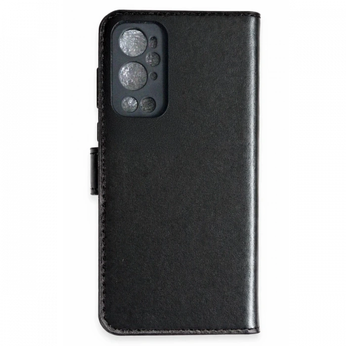 One Plus 9 Pro Trend S Plus Kapaklı Kılıf - Siyah